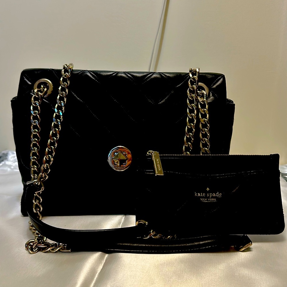 Kate spade natalia shoulder bag with small wallet